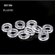 M5 M6 Nylon Washers washer Anti-skid Waterproof Plastic flat washers Screw matching washer