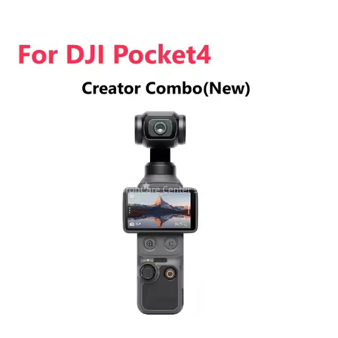 DJI Osmo Pocket 4 Creator Combo 1" CMOS & 4K/240fps 2× Lossless Zoom 107GB Built-In Storage & 800MB/