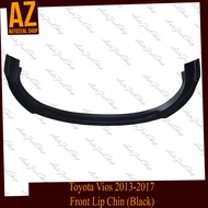 Toyota Vios 2013-2017 Bumper Front Lip Chin Body Kit (Black)
