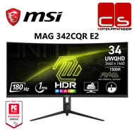 MSI MAG 342CQR E2 34 UWQHD 180HZ 1MS FREESYNC HDR VA Curve 1500R Gaming Monitor