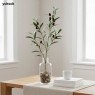 [yuksok] Simulation Elegant Foliage Branch Realistic Look Artificial Foliage Stem