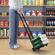 Mini Gallon Trolley Portable Folding Luggage Cart 23x32cm 40kg