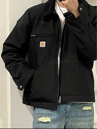 香港高CP值Carhartt刺繡口袋燈芯絨領拉鍊外套男裝