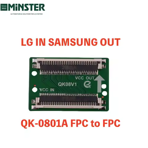 30Pin LG to 30Pin Samsung LVDS Adapter Converter Board Card Plate for Samsung HD Screen Panel on LG 