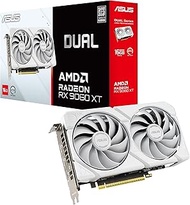 ASUS Dual Radeon™ RX 9060 XT 16GB GDDR6 White Edition (PCIe 5.0, 16gB GDDR6, HDMI 2.1b, DisplayPort 