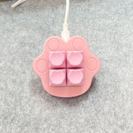Cat Claw Keyboard Cat Cat Mini Mechanical USB Customized with Light Atmosphere Gift Girlfriend Offic