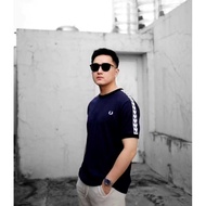 Pred Ferry Imported Men's T-Shirt - Essentials Warm T-Shirt Premium Black Logo print Shirt/