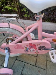 New 兒童四輪車 摺疊單車 melody 14吋668元。另有12吋618元，16吋718元，18吋768元，20吋818元  bbcwpbike
