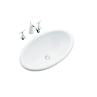 Global House Kohler อ่างล้างหน้าฝังบนเคาน์เตอร์ **ไม่รวมก๊อกน้ำ** รุ่น วินเทจ K-2220 รับประกันของเเท