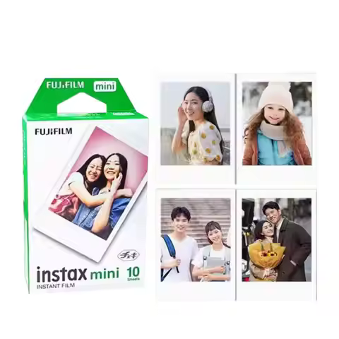 10-100 Sheets for Fuji White Edge Photo Paper mini7/9/11/12/25/40/90 Universal Three-inch Fujifilm I