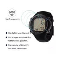 HD Clear TPU screen protector for SUUNTO D4 D6I D4I Novo, Atmos Mission One, Mares Smart