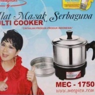 Multi Cooker Maspion MEC1750 Multipurpose Electric Pan/ MEC 1750 0.5ltr uru05