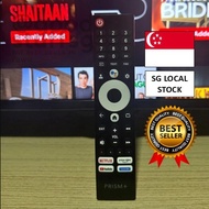 [SG FREE 🚚] PRISM voice Remote control for PRISM+ Q55 Ultra, Q65 Ultra, Q75 Ultra, Q32 (2023 Edition