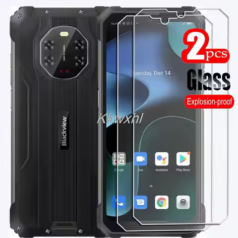 2PCS FOR Blackview BV8800 Tempered Glass Protective On BlackviewBV8800 BL8800 Pro 5G BL8800Pro Phone