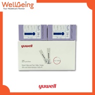YUWELL Blood Glucose Test Strips Y350 Strip Cek Gula Diabetes Glucose Monitor