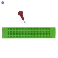 Braille Slate-Stylus Kit 9 Lines 30 Cells/4 Lines 28 Cells/27 Line 30 Cells for Blind and Visually I