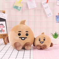 BTS BT21 Cute Stuffed Toy 20cm OFFICIAL Mini Seated Doll Pillow Plush Doll Tata Cooky Chimmy RJ Koya