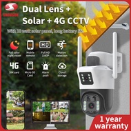 SINOVISION PTZ37 4G CCTV Dual Lens 6MP Outdoor CCTV Solar Camera O-KAM PRO APP