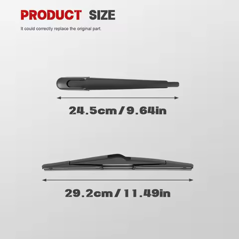 1618095880 Tailgate Rear Window Wiper Arm&Blade 1635155780 For Peugeot 3008 II SUV (2016-2019) Peuge