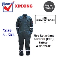 PICASAF Fire Retardant Coverall (FRC) Safety Workwear with SIRIM DOSH Approve - Size: S - 4XL *Brand