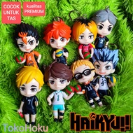 GANTUNGAN Haikyuu Volley Action Figure Keychain Hinata Oikawa Kotaro Bokuto