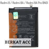 Baterai Batre Redmi 8 / Redmi 8A / Redmi 8A Pro BN51 Battery Batrai