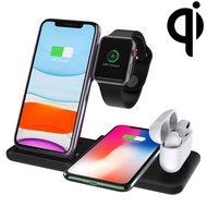 Ready to ship Q20 4 In 1 Wireless Charger Charging Holder Stand Station For iPhone / Apple Watch / A