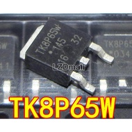 TK8P65W K8P65W TO-252 N-Channel MOSFET 650V 8Aของแท้ใหม่จำนวน5ชิ้น