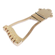 {：“{： 1Pc Jazz Bridge Tailpiece For Hollow Body Archtop Guitar