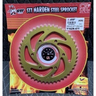STT 428 Y16ZR Y15ZR FZ150 HARDEN SPROCKET - 35T/36T/37T/38T/39T/40T/41T/42T/43T/44T/45T/46T/47T/48T