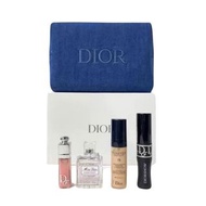 包郵 Dior 牛仔布多用途袋 套裝