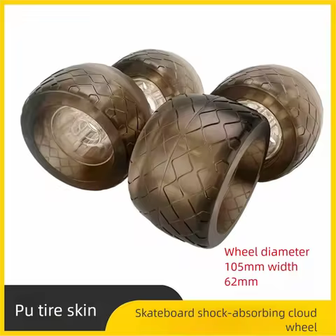 Longboard Wheels 105mm Shark Wheel Cloud Wheels Electric Skateboard 105mm Roue Skateboard Roue Skate