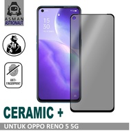 Anti Gores Ceramic Matte SPY Anti Privacy OPPO A3S / A5S / A11 / A12 / A15 / A16 / A17k / A31 / A52