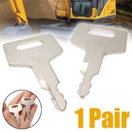 H806 Excavator Ignition Key 2Pcs Fit Takeuchi Digger Construction Machinery Replacement Start Spare 