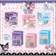 BUZZBEE PIGGY BANK KIDS ATM PIGGY BANK KUROMI MELODY CINNAMOROLL