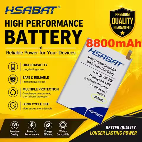 ZRTZ New 6900mAh~9500mAh 6438132-2S 6664107 Battery for GPD WIN2 WIN 2 / WIN1 WIN 1 / Pocket 1 Pocke