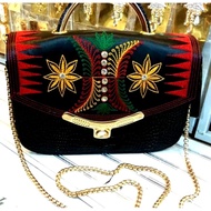 tas handbag wanita selempang bordir khas aceh  - motif 1