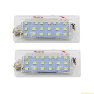 SUN 2Pcs Led Car License Plate Light Number Plate Lamp for E53 X5 1999-2003 E83