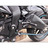 Motorcycle Footrest For CFMOTO 675SR 675SR NK750 750NK CNC Adjustable Rearset Foot Rest Foot pegs ac