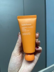 雪花秀 與潤面膜 Sulwhasoo overnight vitalizing mask 睡眠面膜 Sleeping mask 35ml