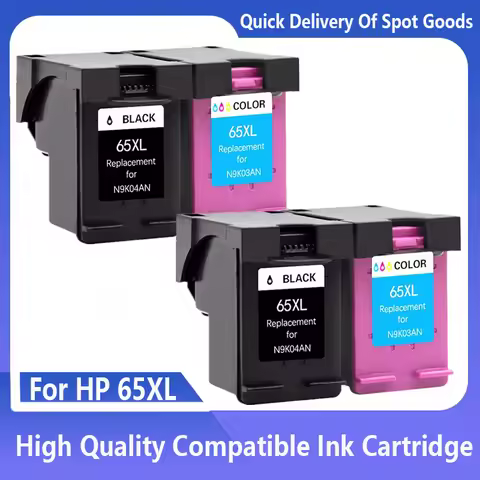 65XL Remanufactured Ink Cartridge 65 XL For HP 65 For HP Deskjet 2622 2623 2624 2625 2628 2630 2632 