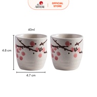 Combo of 2 Japanese Ceramic Cups - Set of 2 Piece (2 Cups), Luxurious, Suitable as a Gift