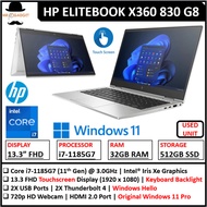 Hp Elitebook X360 1030/830 G2/G4/G3/G7/G8/X360 G8/X360 G6/X360 G5 13.3 Fhd Touch i7/i5 Win10/11 Pro