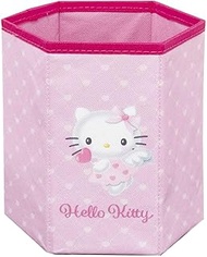 I Planning Sanrio Characters Folding Storage Box, Hello Kitty W 7.5 x H 7.5 x D 6.5 inches (190 x 19