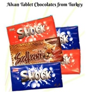 Elvan Shock Chocolate, 60g, Coklat Elvan Shock, شوكولا إيلفان شوك.