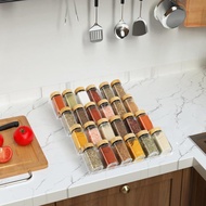 Acrylic Drawer Spice Rack Kitchen Stackable Ladder Spice Jar Organizer Storage Rack R6HZ