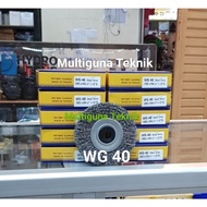 Steel wire plate brush wheel brushes WG 40 / 4 inch 100mm Union