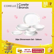 CORELLE 18pc Dinnerware Set - Sakura