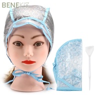 BENEKIY Hair Dying Cap Hook Brush Women Salon Dye Cap