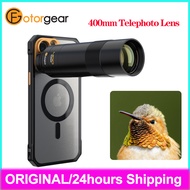 Fotorgear 400mm Telephoto Lens For Smartphones Universal Lens Mount For iPhone 15 Series iPhone 14 i